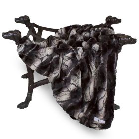 Deluxe Dog Blankets (Color: Chinchilla, Size: LG)