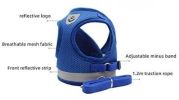 Dog Harnesses and dog leash set; Pet Chest Strap Vest Dog Towing Rope Reflective Breathable Dog Rope Pet Supplies Wholesale