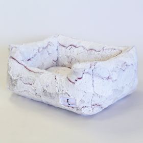Whisper Dog Bed (Color: Merlot, Size: LG)