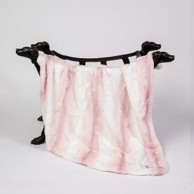 Cashmere Dog Blankets (Color: Pink Angora, Size: SM)