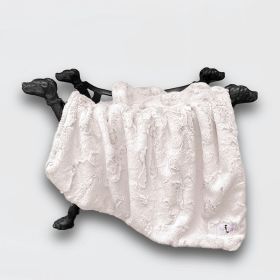 Dolce Vita Dog Blankets (Color: Ivory, Size: SM)
