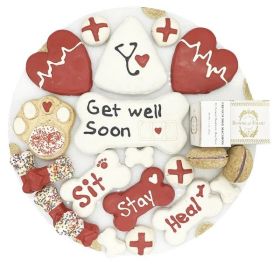 Themed Dog Treats Gift Box (Theme: Get Well)