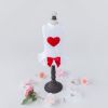 Lacey Puff Heart Dog Dress