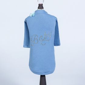 Baby Dog Tee (Color: Blue, Size: XXS)