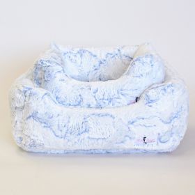 Whisper Dog Bed (Color: Baby Blue, Size: SM)