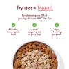 Portland Pet Food Company Homestyle Wet Dog Food Topper, 9-oz pouch, case of 8
