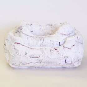 Whisper Dog Bed (Color: Merlot, Size: SM)
